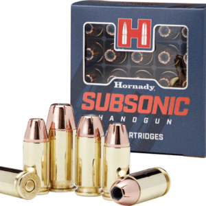 40 s&w hornady subsonic