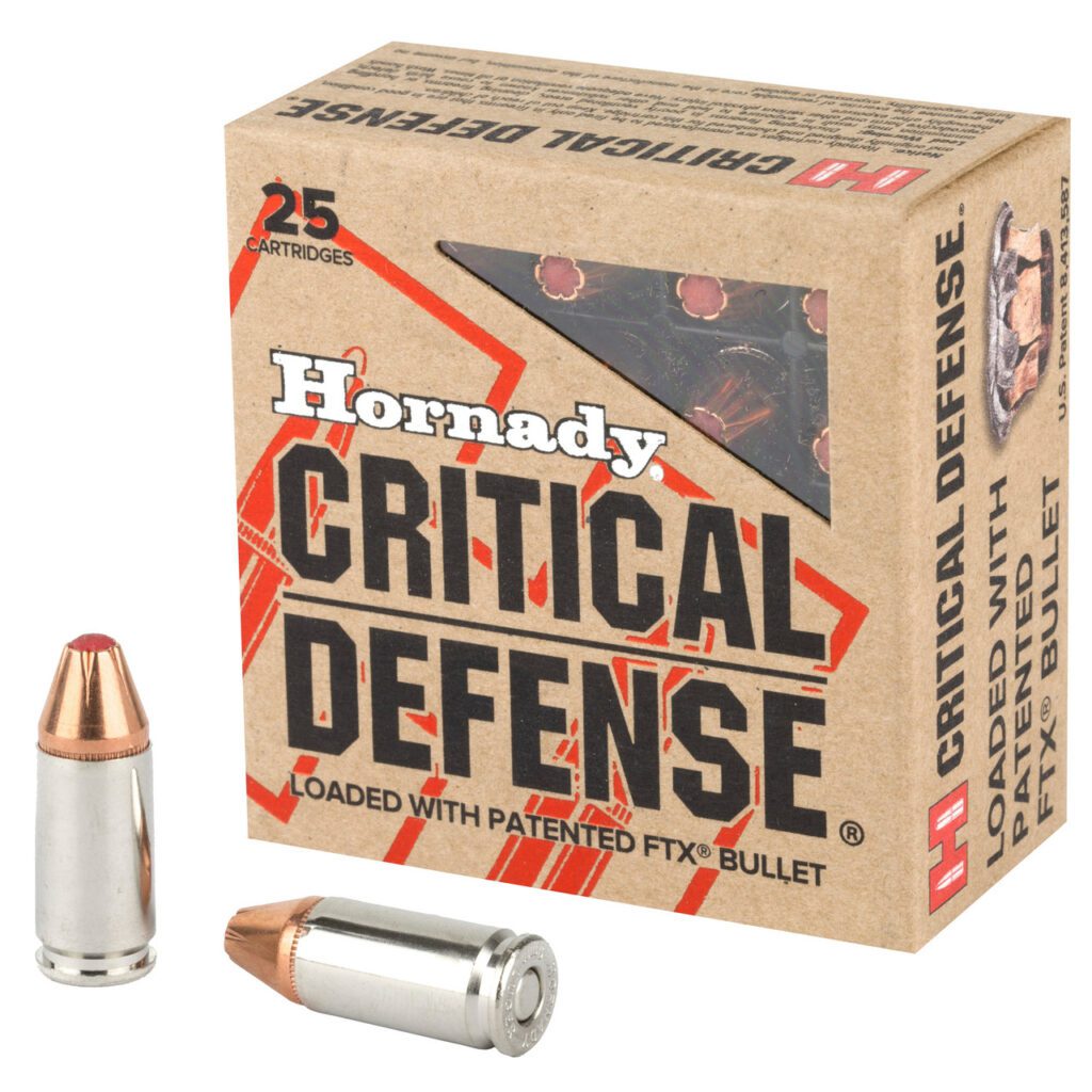 9mm hornady critical defense