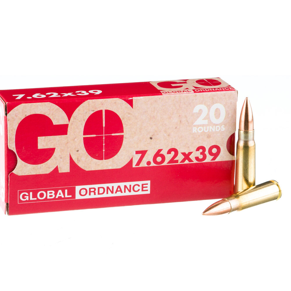 7.62x39mm global ordinance 123gr FMJ