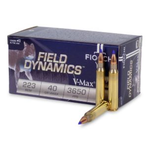 223 Fiocchi Field Dynamics 223HVB50 40gr V-Max