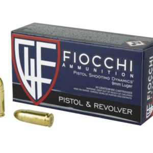 9MM Fiocchi Range Dynamics 9AP 115gr FMJ