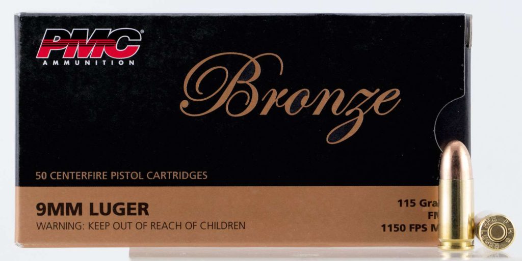 9MM PMC Bronze 9A 115gr FMJ