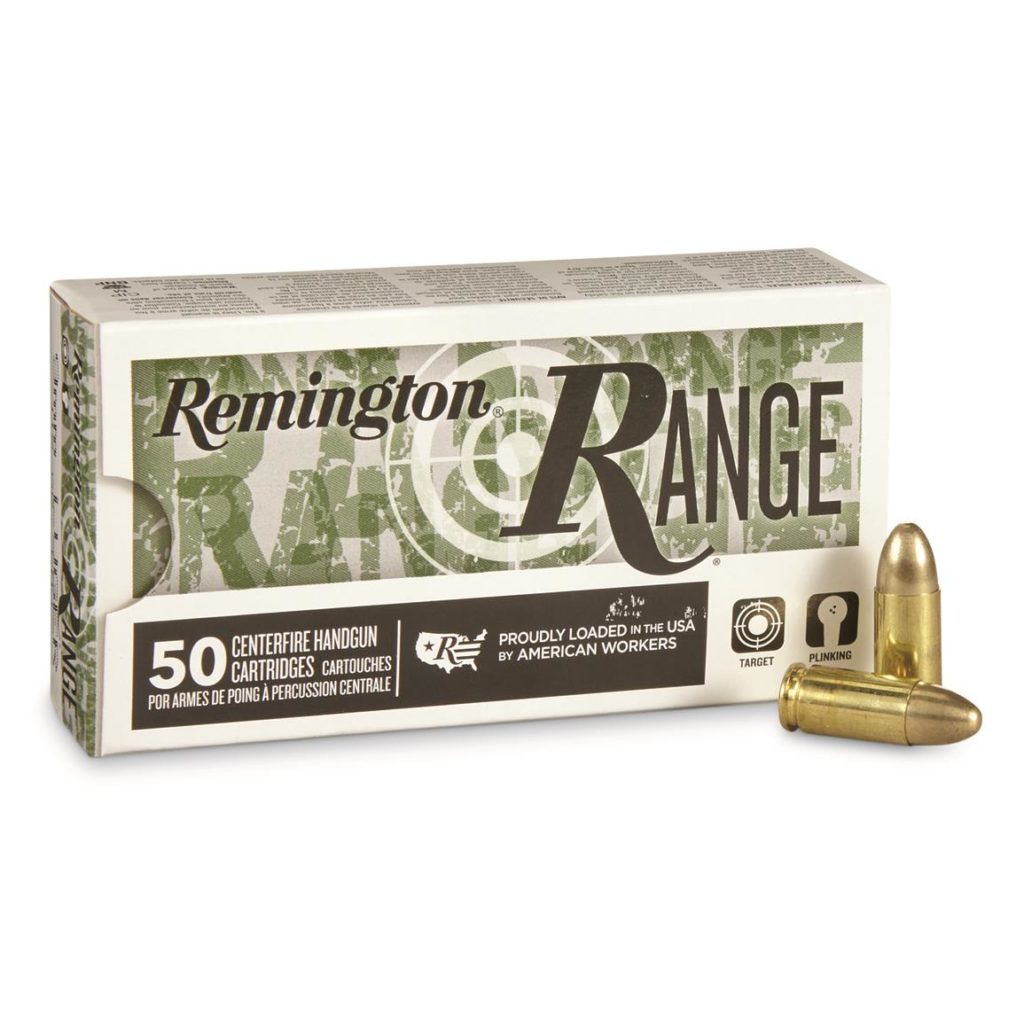 9MM Remington Range 28564 115gr FMJ