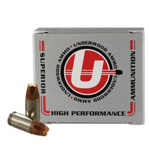 9MM Underwood Ammo Xtreme Penetrator UW822 115gr +P