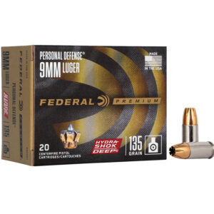 9MM Federal Premium Hydra Shok Deep