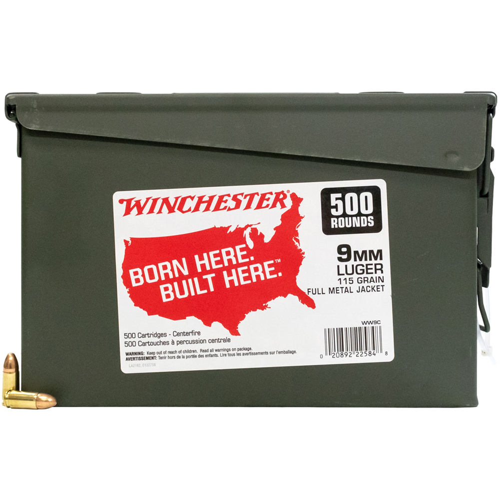 9MM Winchester Ammo Can 020892225848