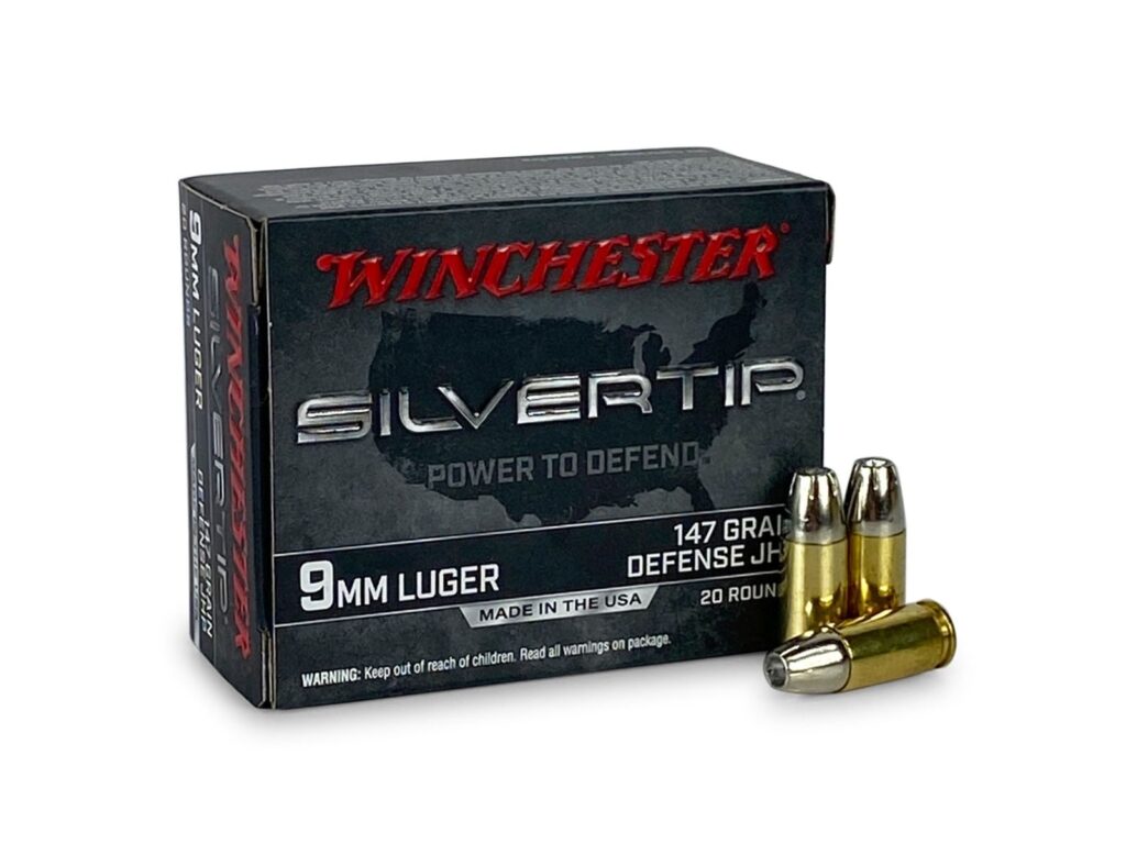 9mm Winchester Silvertip 9mm 147 Grain JHP