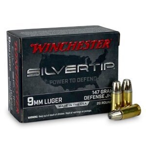 9mm Winchester Silvertip 9mm 147 Grain JHP