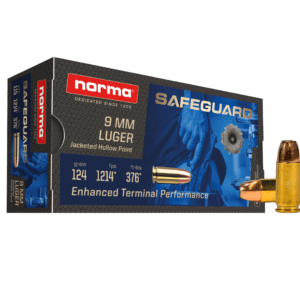 Norma Safeguard 9MM 124gr FMJ