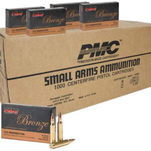 PMC Bronze 223 55gr FMJBT 1000 rounds