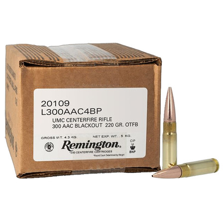 Remington 300 Blackout Bulk Ammo 220gr OTFB