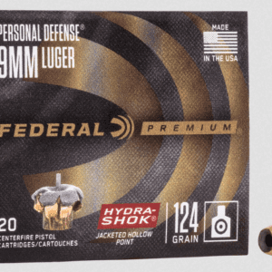 federal hydra shok deep 124gr