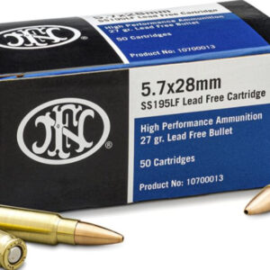 5.7x28 fn 27gr JHP 50 rounds