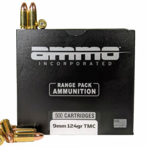 ammo inc 9mm 124gr TMC 500 rounds