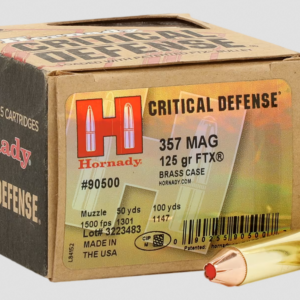 Hornady Critical Defense 357 Magnum