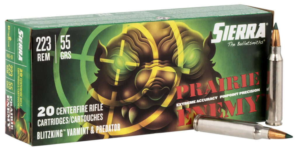 Sierra Prairie Enemy 223 55gr BlitzKing